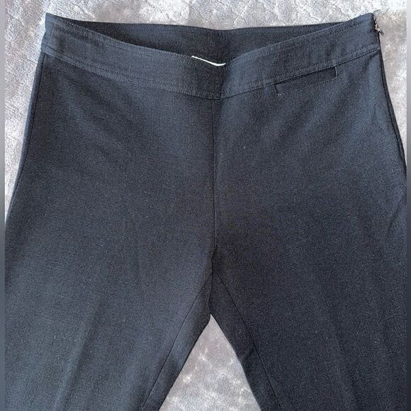 Tory Burch Wool Blend Pants Black Size 4 - Picture 2 of 7